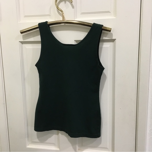 Original Au Coton dark green tank - Picture 2 of 4